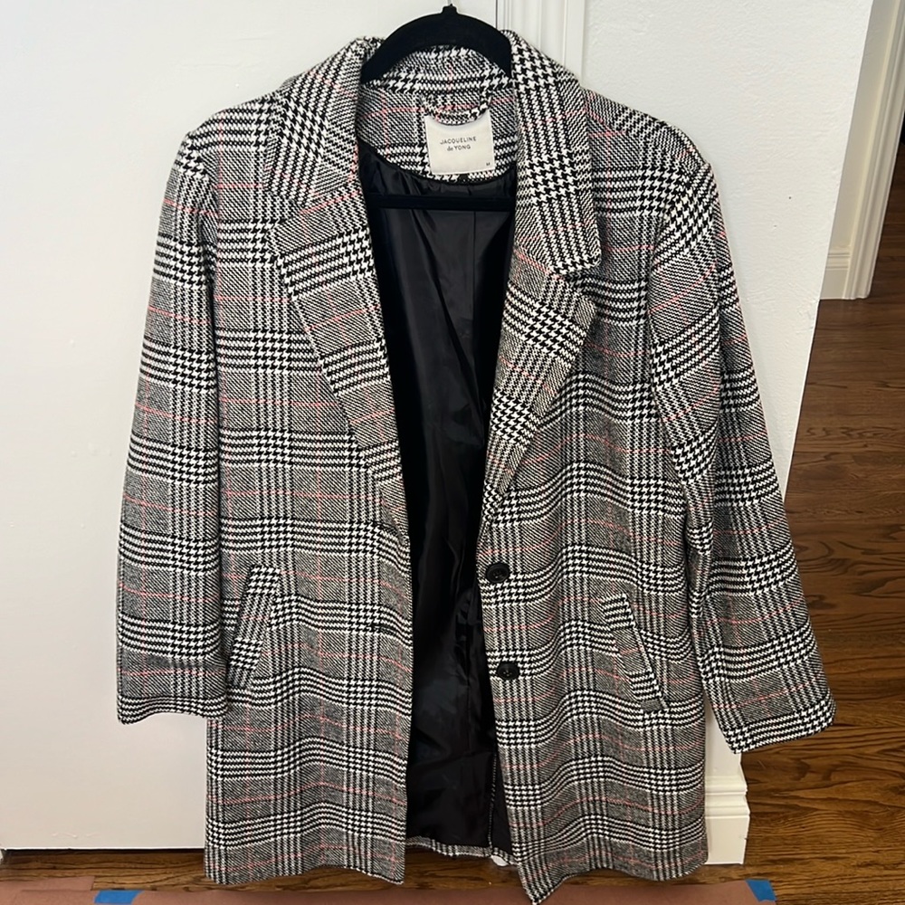 Asos Plaid Blazer/Coat